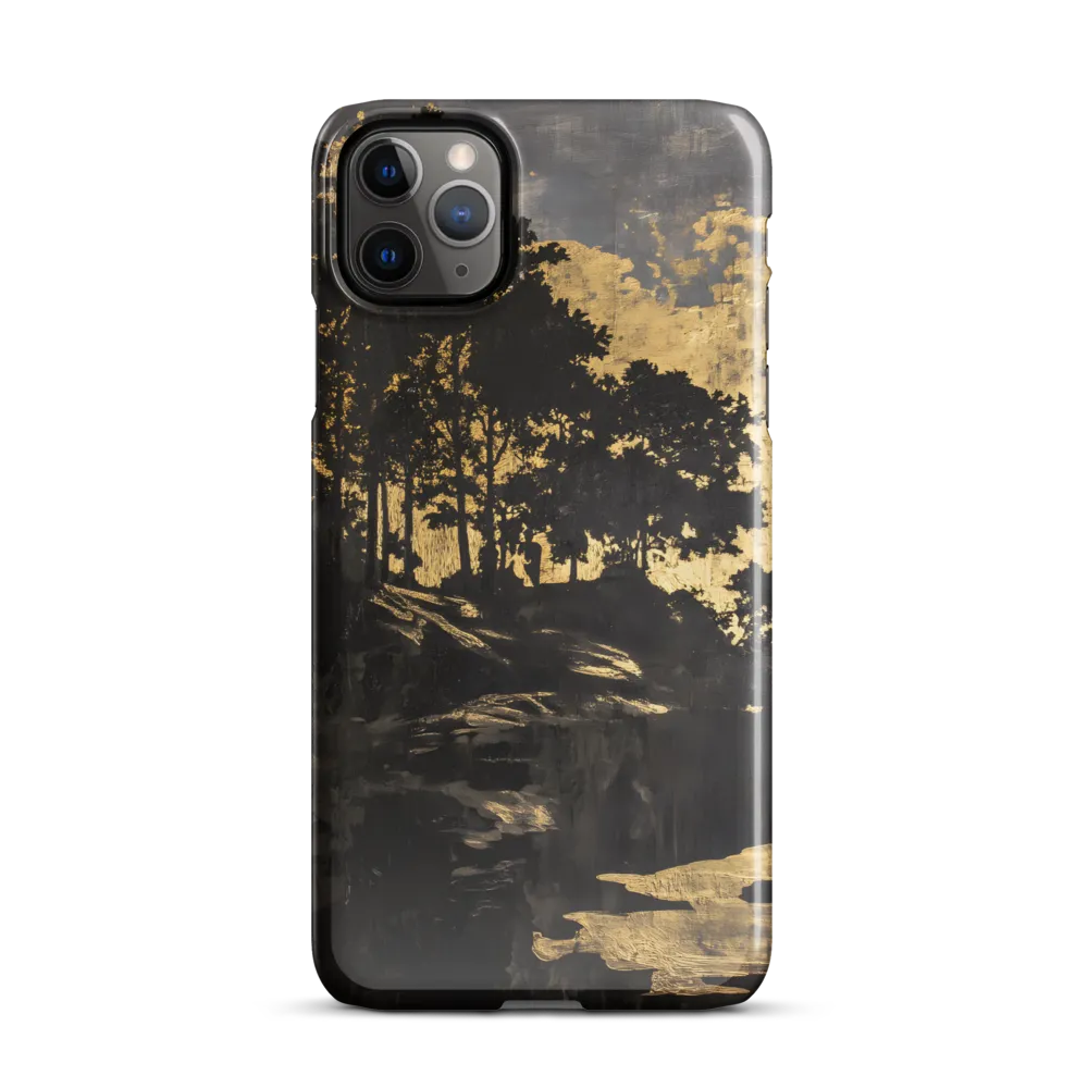 Golden Silhouettes | Phone Case |  11 Pro Max | Snap Case | Glossy