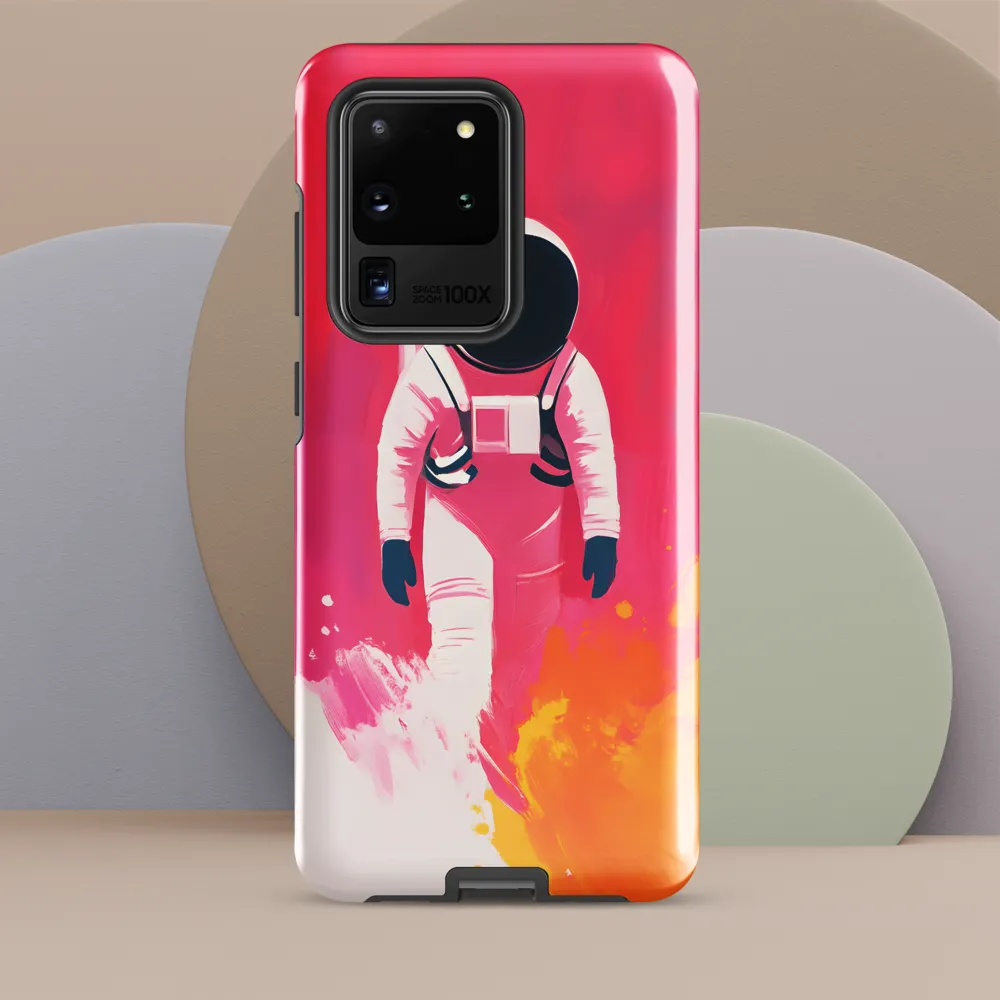 Magenta Walk — Astronaut Study