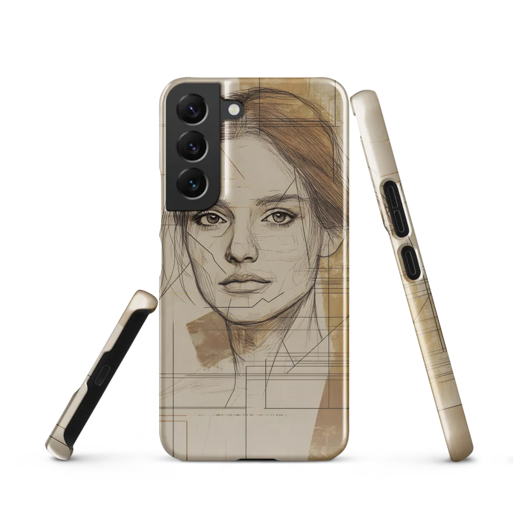 Geometric Elegance: A Modern Portrait