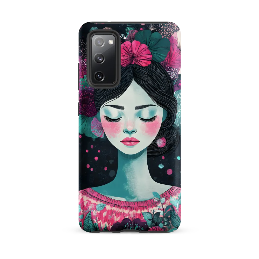 Embrace of Floral Serenity