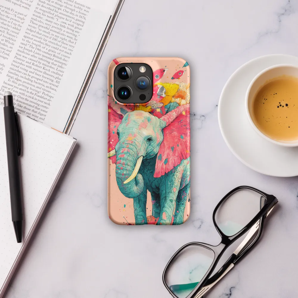 Whimsical Elegance: The Floral Elephant
