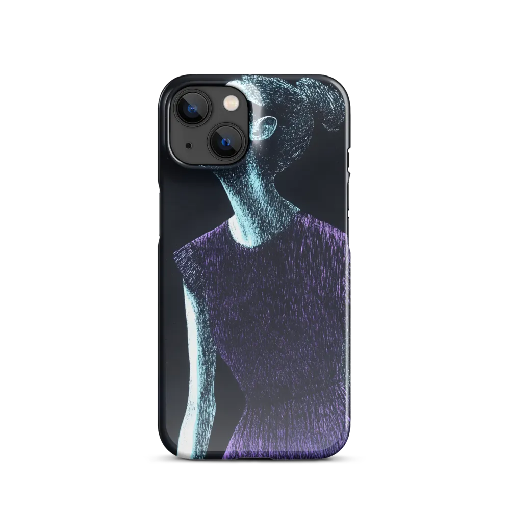 Contemplative Elegance | Phone Case |  14 | Snap Case | Glossy