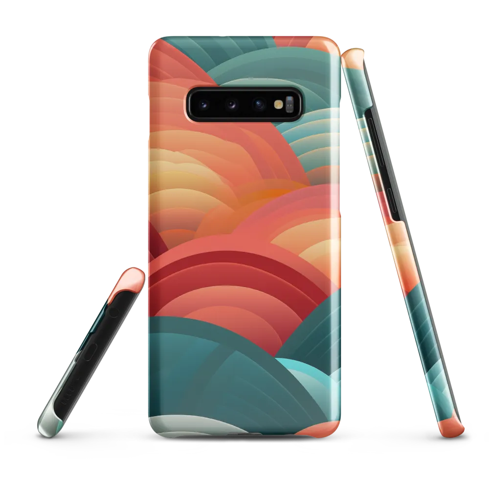 Rhythms of the Waves | Phone Case |  S10 Plus | Snap Case | Glossy