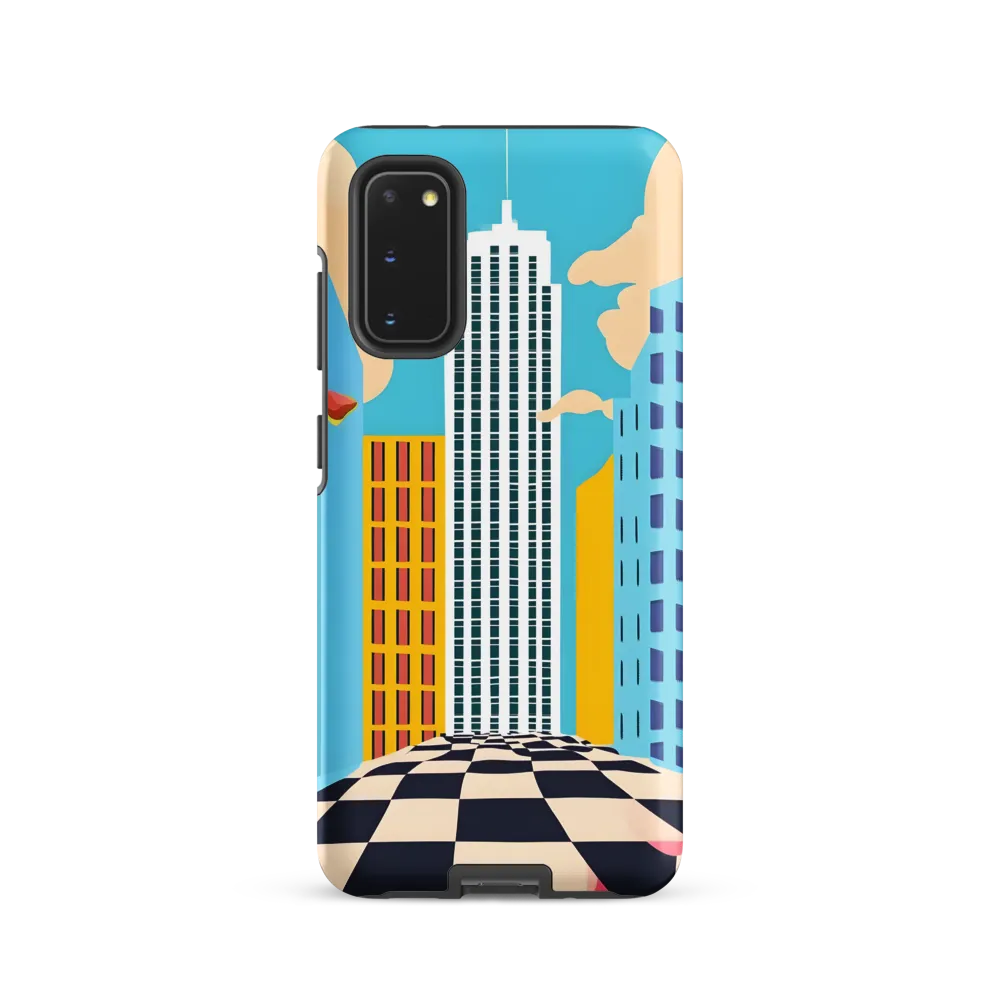Vibrant Urban Dreamscape | Phone Case |  S20 | Tough Case | Matte