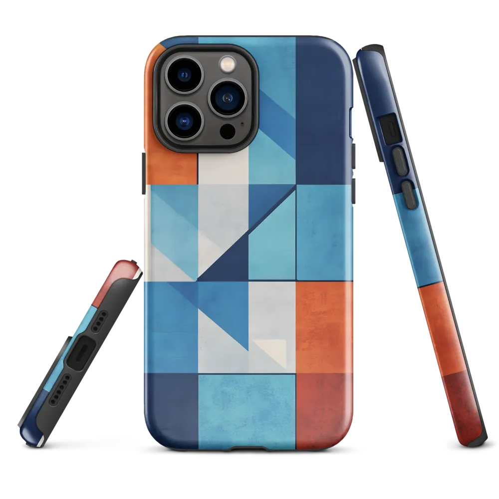 Geometric Harmony in Color | Phone Case |  13 Pro Max | Tough Case | Glossy