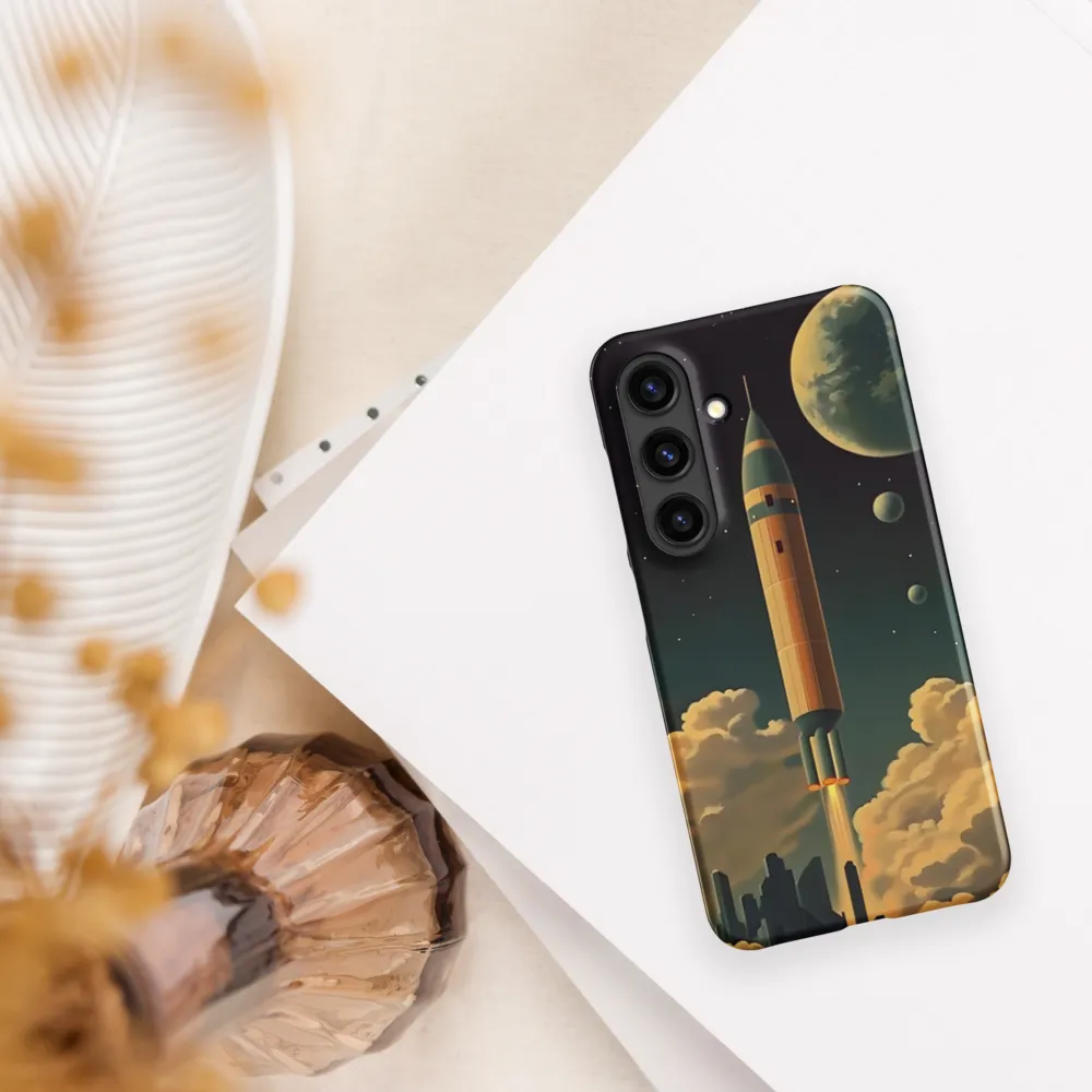 Journey Through the Cosmic Frontier | Phone Case |  S24 | Snap Case | Matte