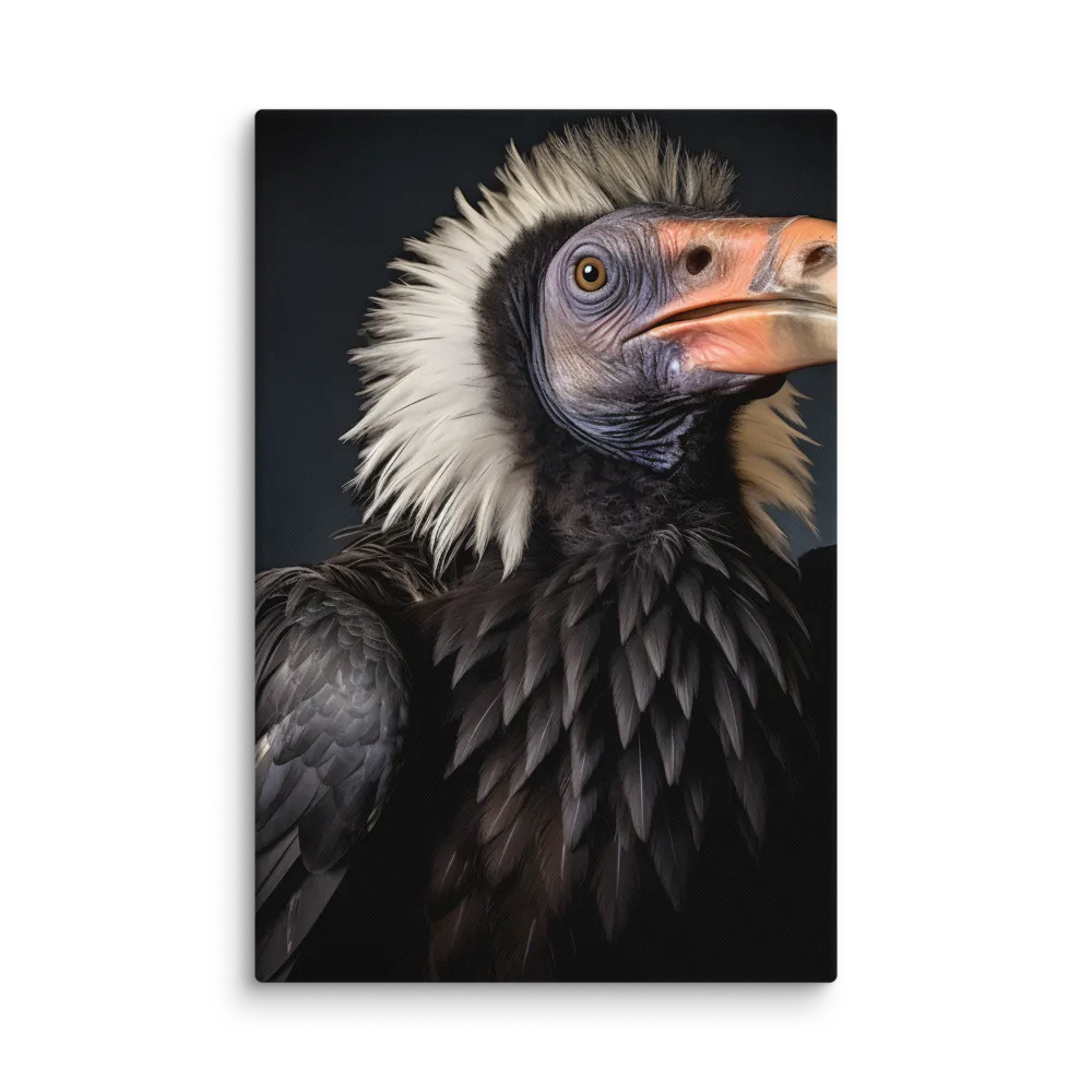 Majestic Vulture Portrait | Canvas | 32″×48″