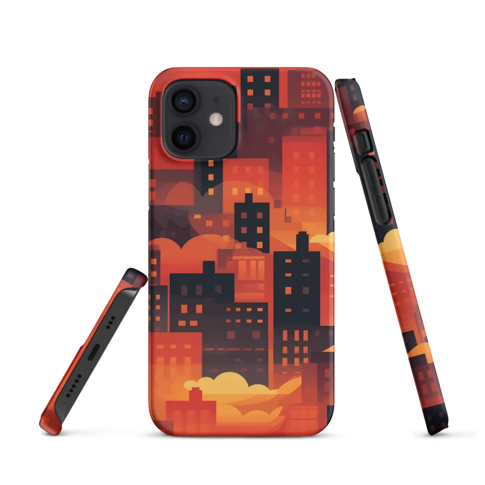 Radiance of the Urban Horizon | Phone Case |  12 | Snap Case | Matte