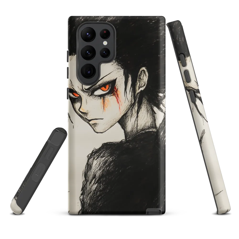 Fiery Defiance | Phone Case |  S22 Ultra | Tough Case | Matte