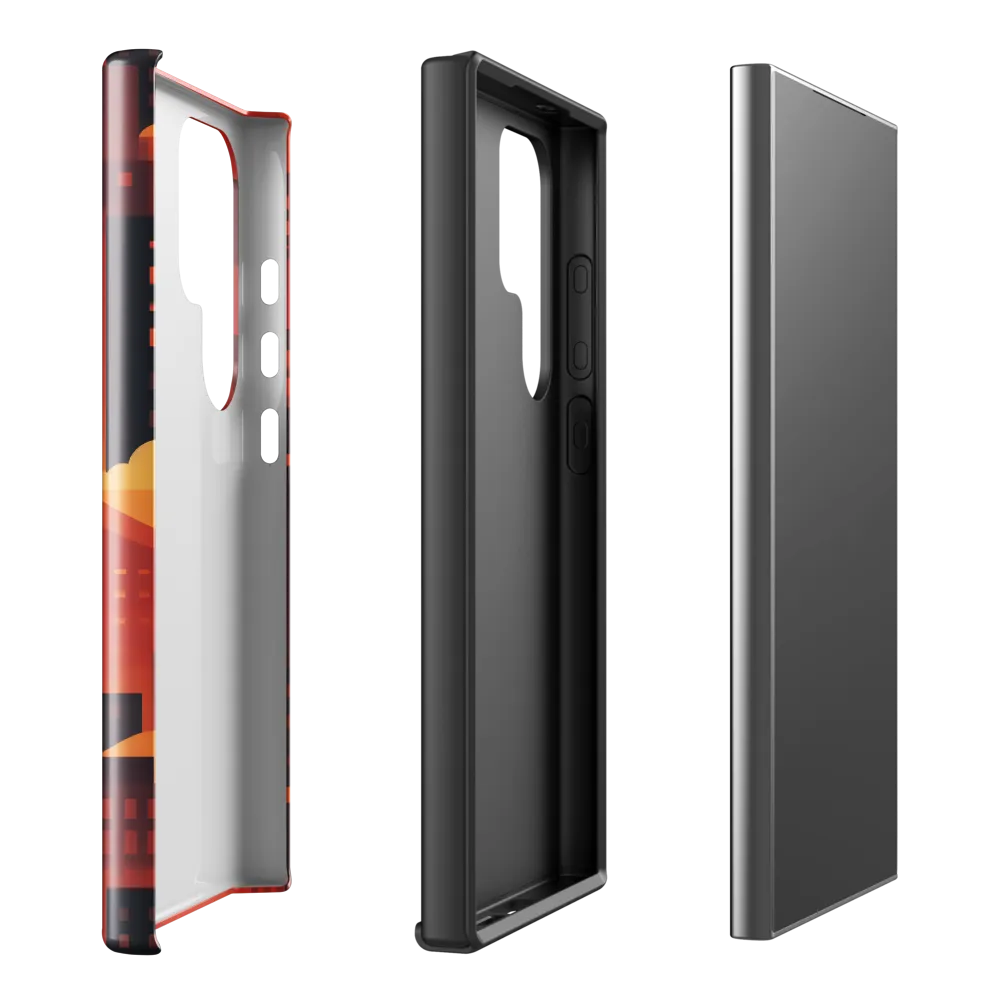 Radiance of the Urban Horizon | Phone Case |  S24 Ultra | Tough Case | Glossy