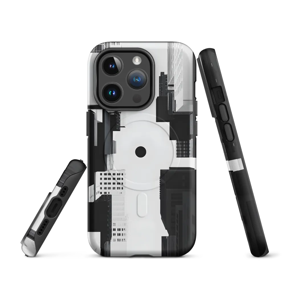 Urban Void: A Minimalist Exploration | Phone Case |  14 Pro | MagSafe® Tough Case | Matte