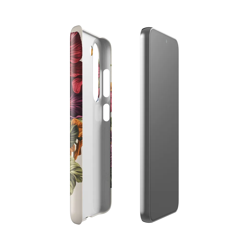 Floral Symphony in Color | Phone Case |  S23 | Snap Case | Glossy
