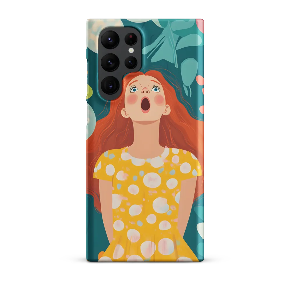 Joyful Expression | Phone Case |  S22 Ultra | Snap Case | Matte