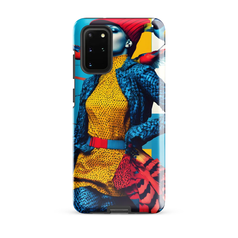 Vibrant Fusion of Nature and Fashion
