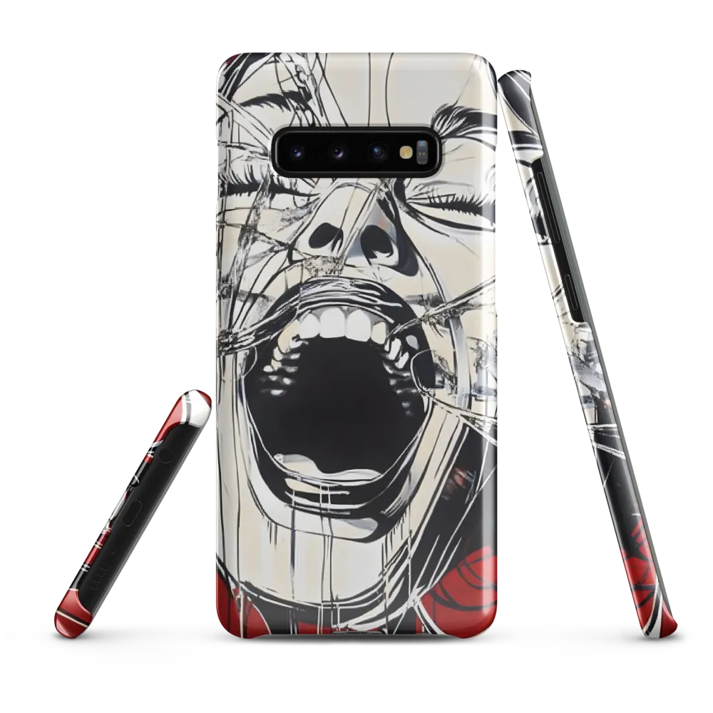 The Unveiling of Inner Turmoil | Phone Case |  S10 Plus | Snap Case | Glossy