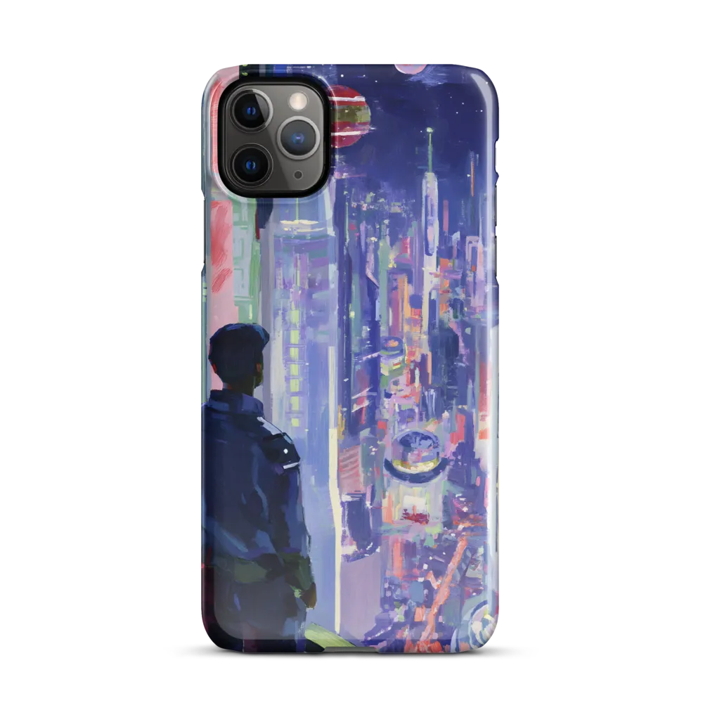 Glimpses of a Neon Future | Phone Case |  11 Pro Max | Snap Case | Glossy