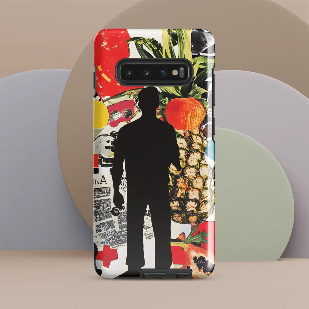 Fruitful Silhouettes | Phone Case |  S10 Plus | Tough Case | Glossy