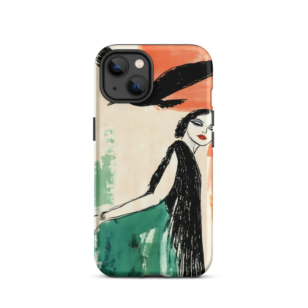 Elegance in Flight | Phone Case |  13 | Tough Case | Matte
