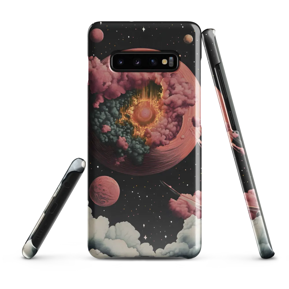 Celestial Explosion | Phone Case |  S10 Plus | Snap Case | Glossy