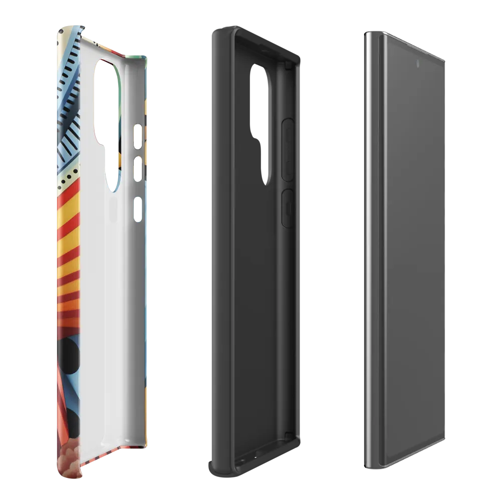 Symphony of Shapes | Phone Case |  S22 Ultra | Tough Case | Glossy
