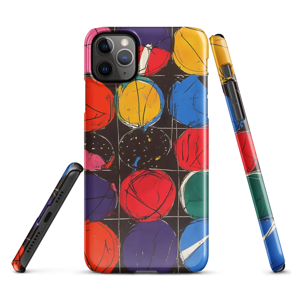 Colorful Circles in Abstract Harmony | Phone Case |  11 Pro Max | Snap Case | Glossy