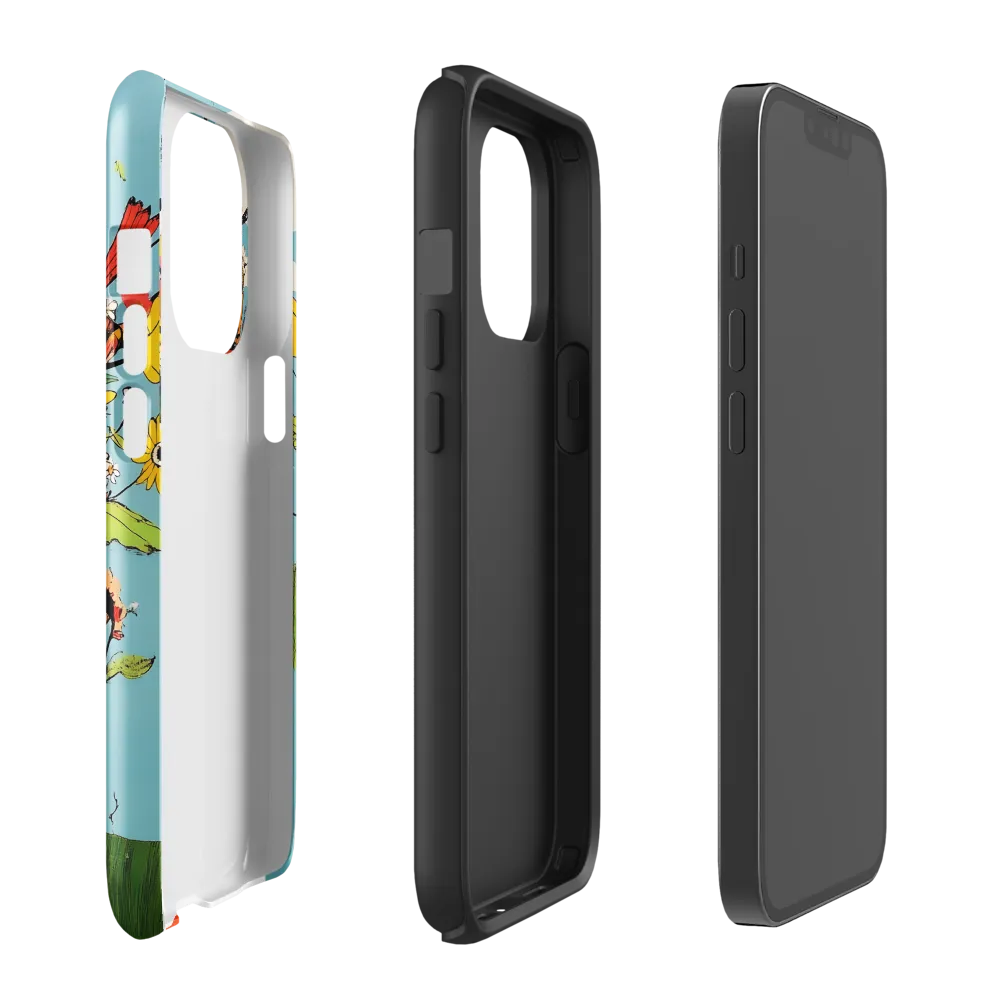 Whimsical Bloom | Phone Case |  13 Pro | Tough Case | Glossy
