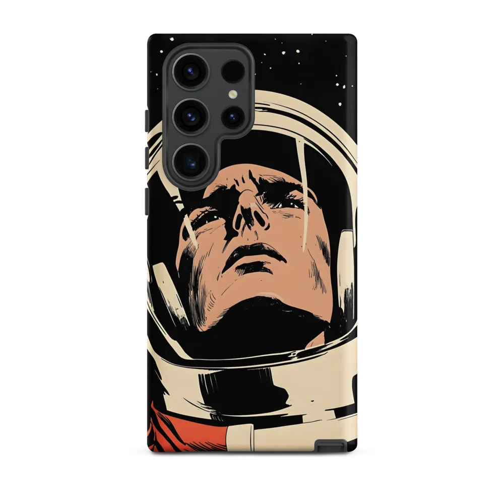 Gaze of the Astronaut | Phone Case |  S23 Ultra | Tough Case | Matte