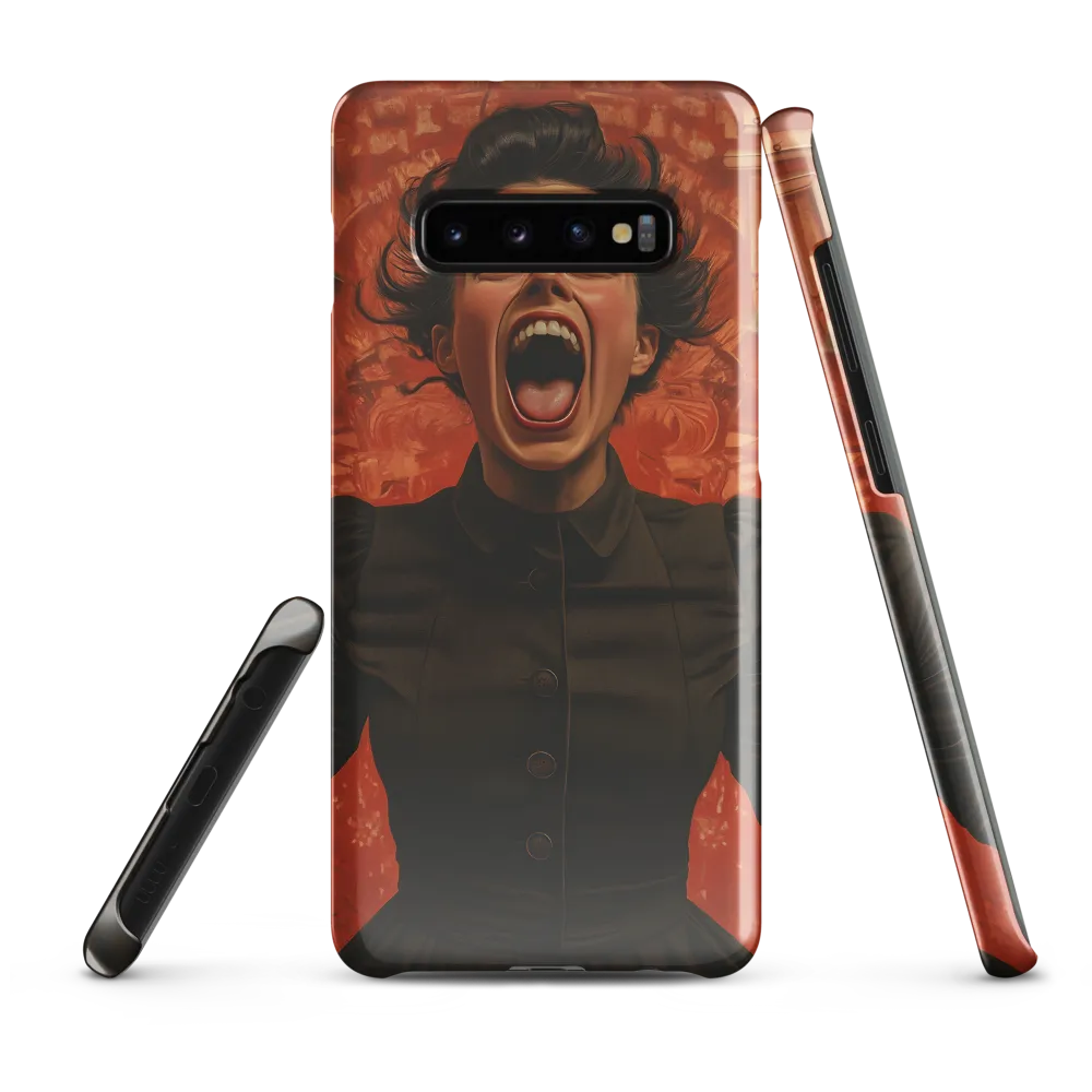 The Fury of Expression | Phone Case |  S10 Plus | Snap Case | Glossy