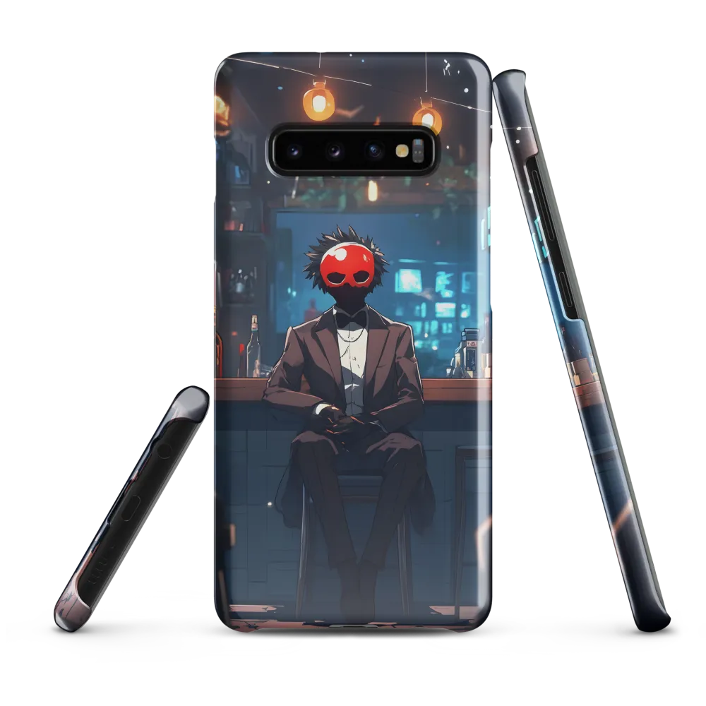 The Enigmatic Barfly | Phone Case |  S10 Plus | Snap Case | Glossy