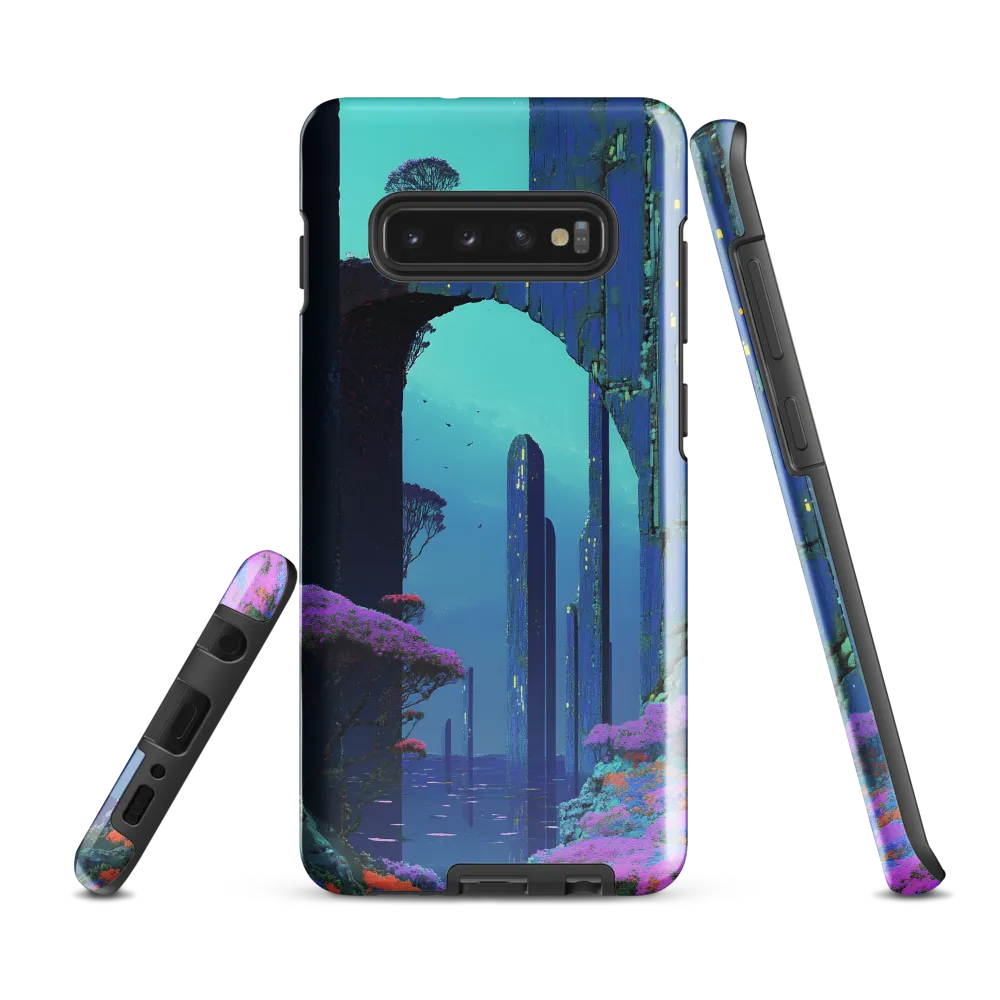 Elysian Urban Dreamscape | Phone Case |  S10 Plus | Tough Case | Glossy