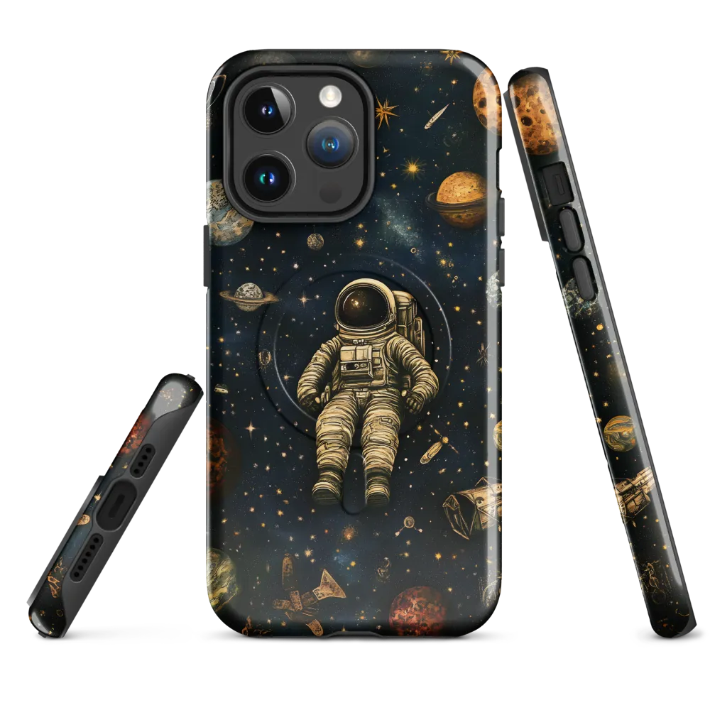 Cosmic Voyage: An Astronaut's Solitude