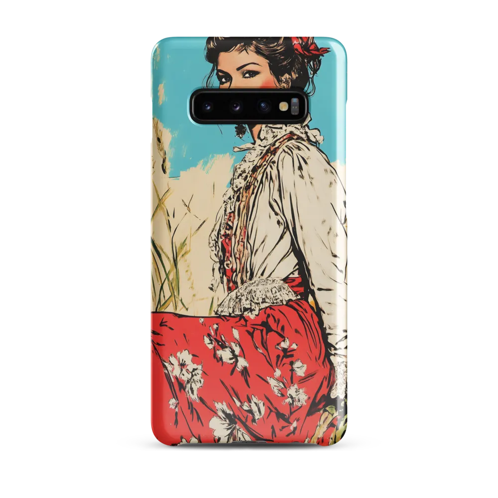 Graceful Elegance in a Natural Setting | Phone Case |  S10 Plus | Snap Case | Glossy