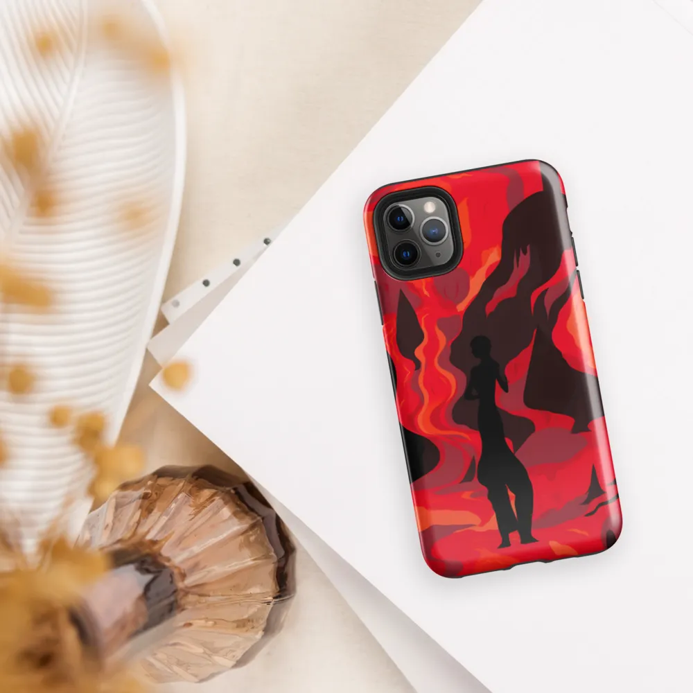 Inferno's Embrace | Phone Case |  11 Pro Max | Tough Case | Glossy