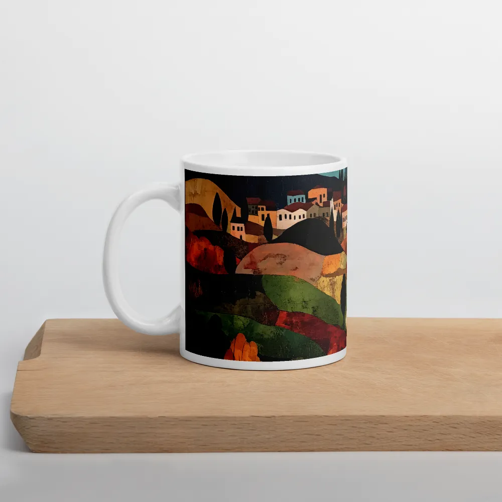 Harmony in Colorful Hills | Mugs | Multiple Sizes & Colors