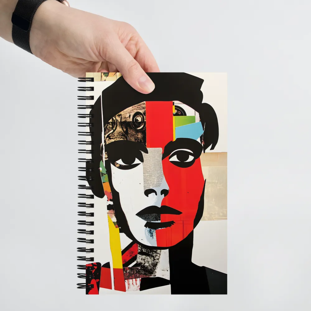 Fragmented Identity | Spiral Notebook