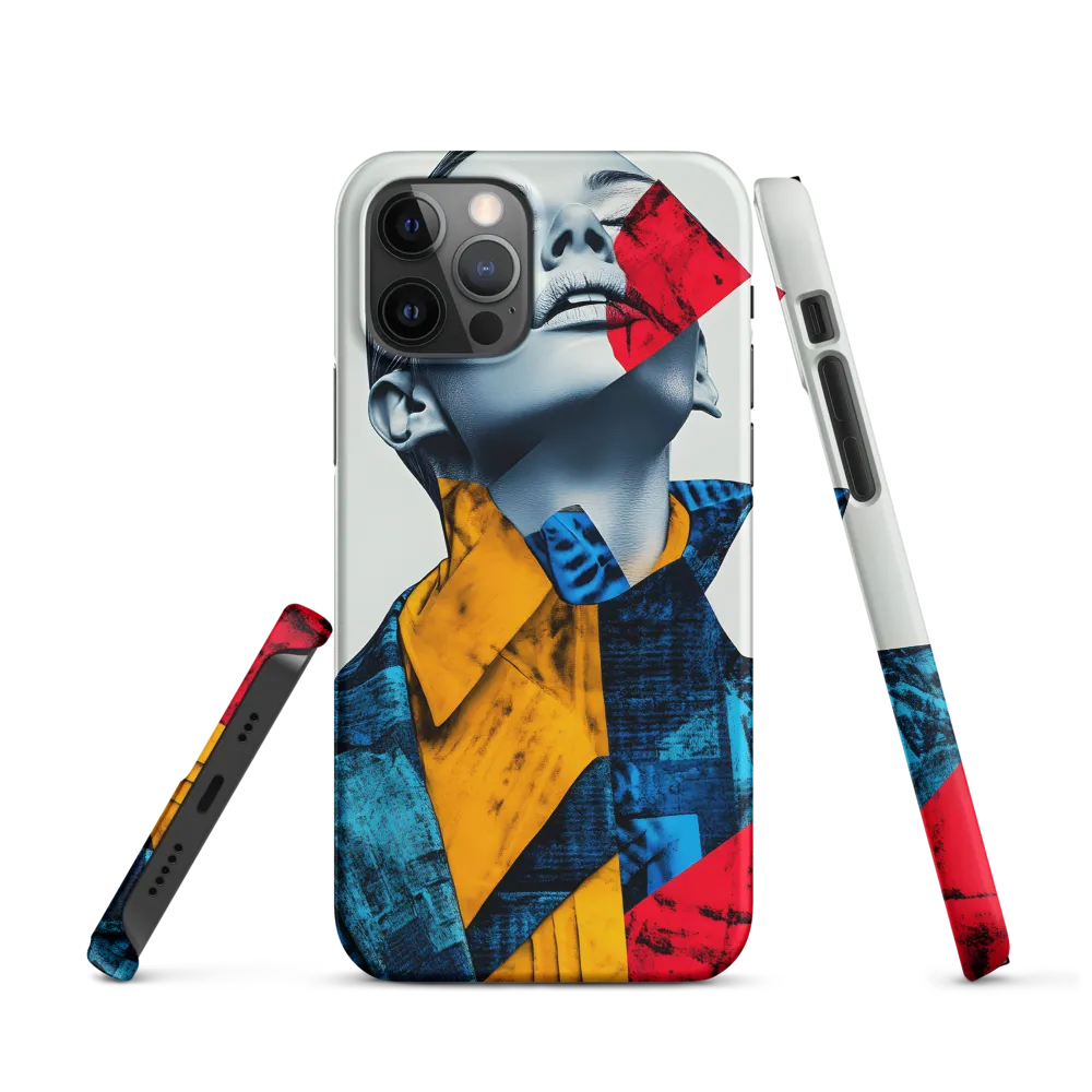 Fragmented Confidence: A Surreal Fashion Portrait
