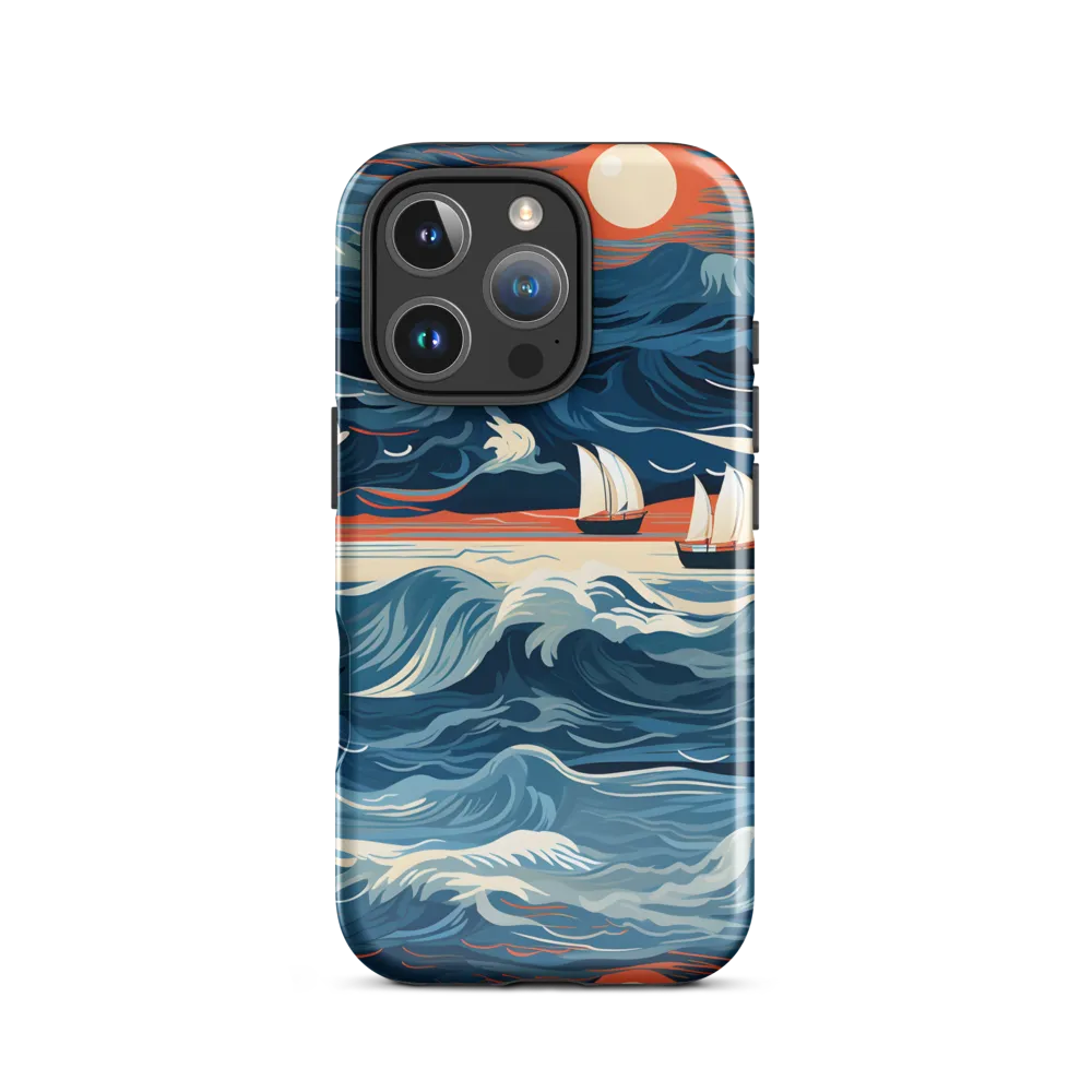 Ocean Whispers: A Voyage at Dusk