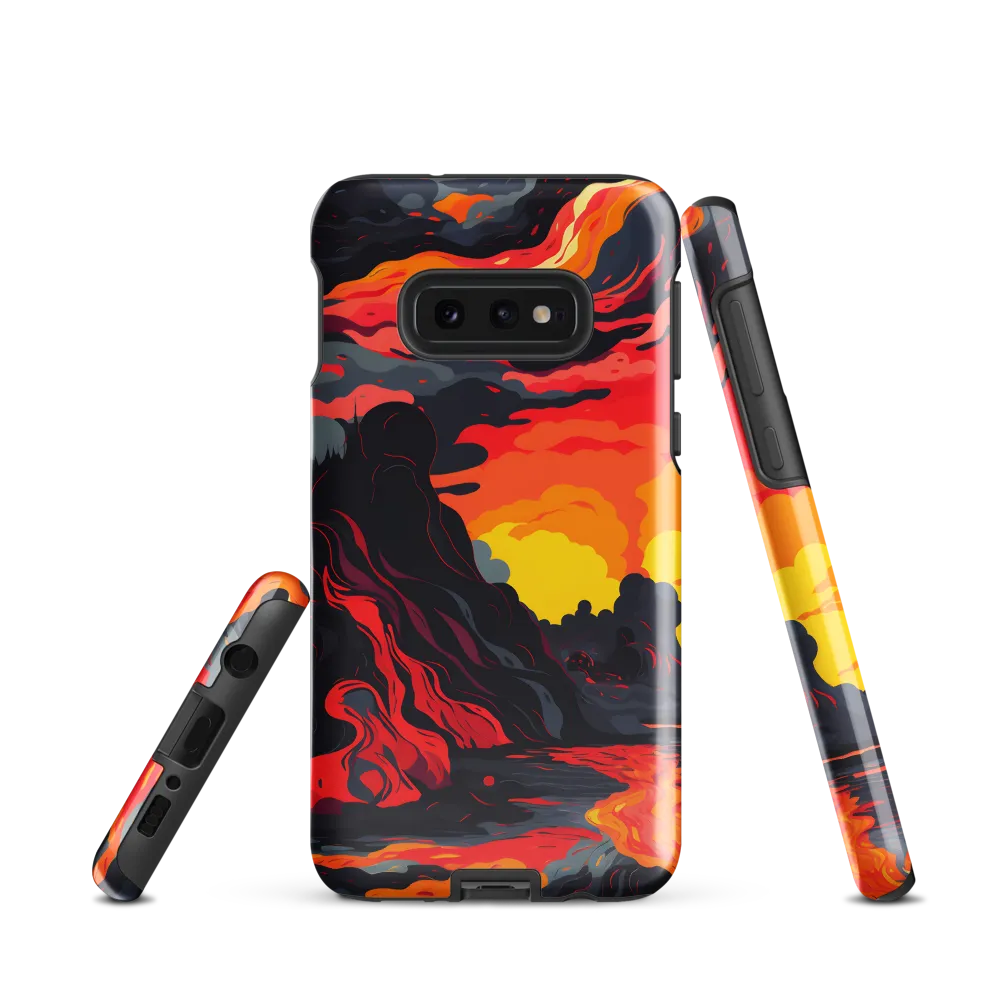 Eruption of Colors | Phone Case |  S10e | Tough Case | Glossy
