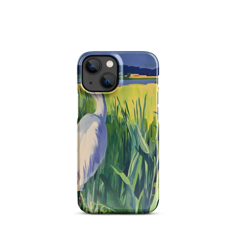 Graceful Presence: The Heron in the Meadow