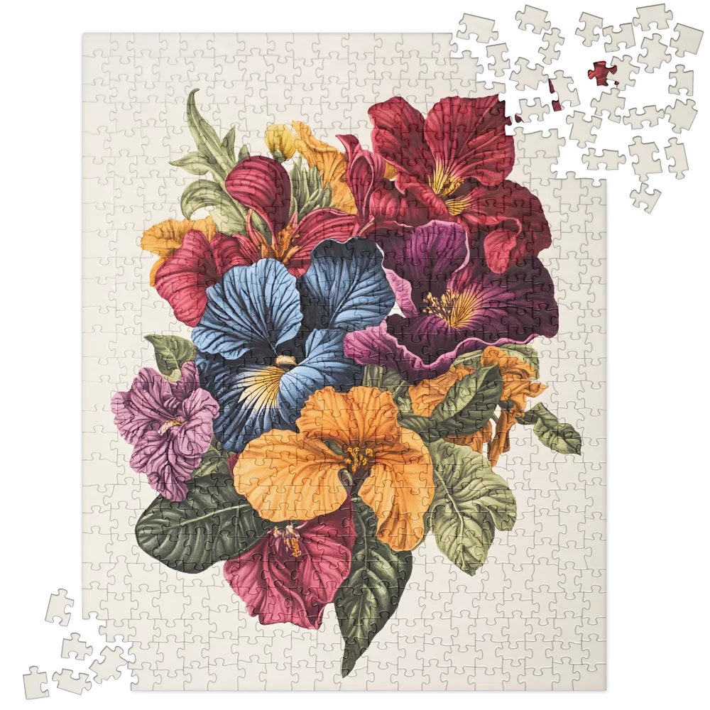 Floral Symphony in Color | Jigsaw Puzzle | 520 pieces