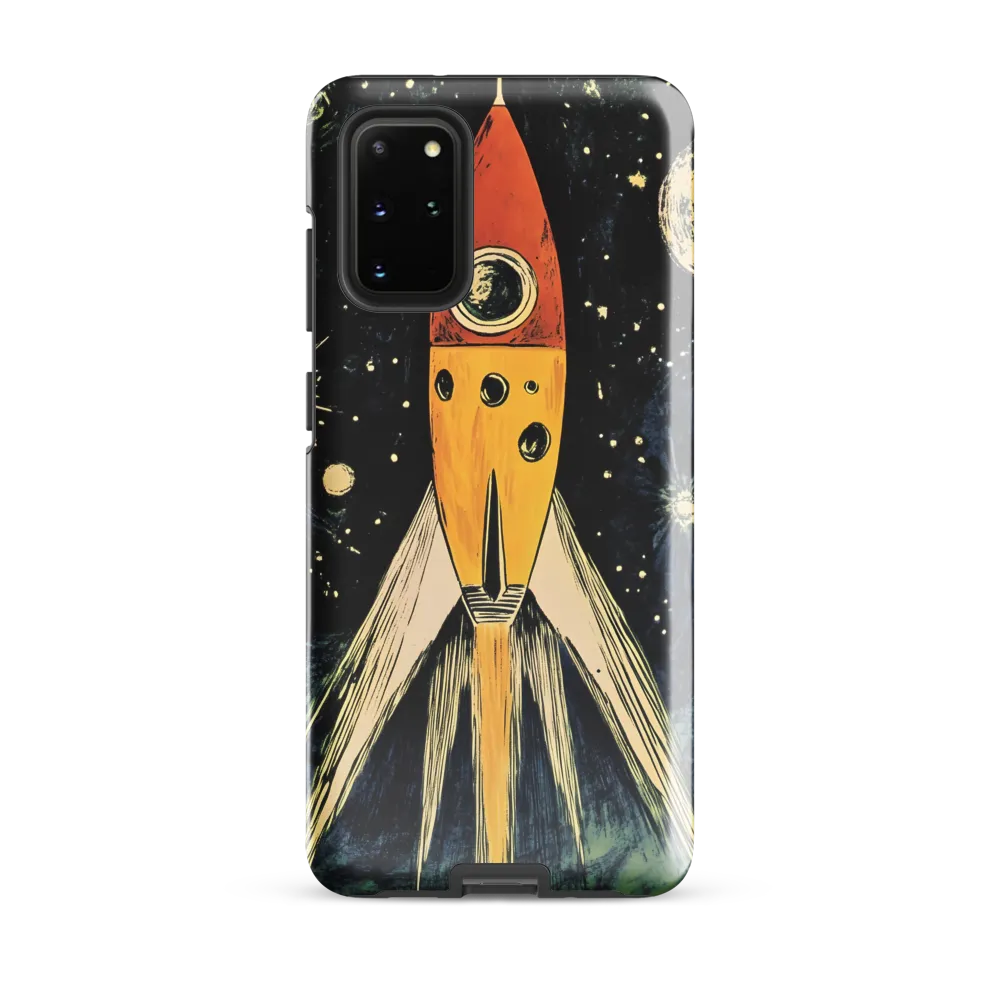 Stellar Launch — Mid‑Century Rocket
