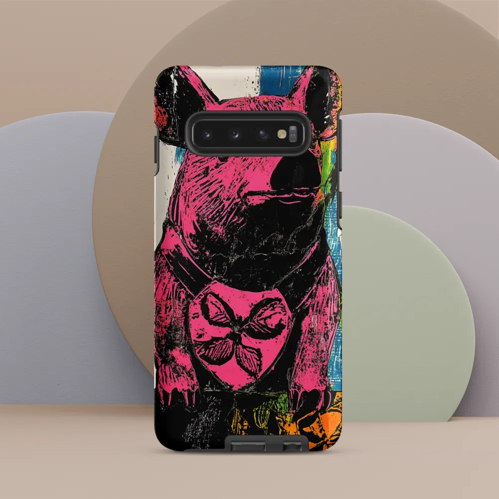 Vibrant Hearted Pig