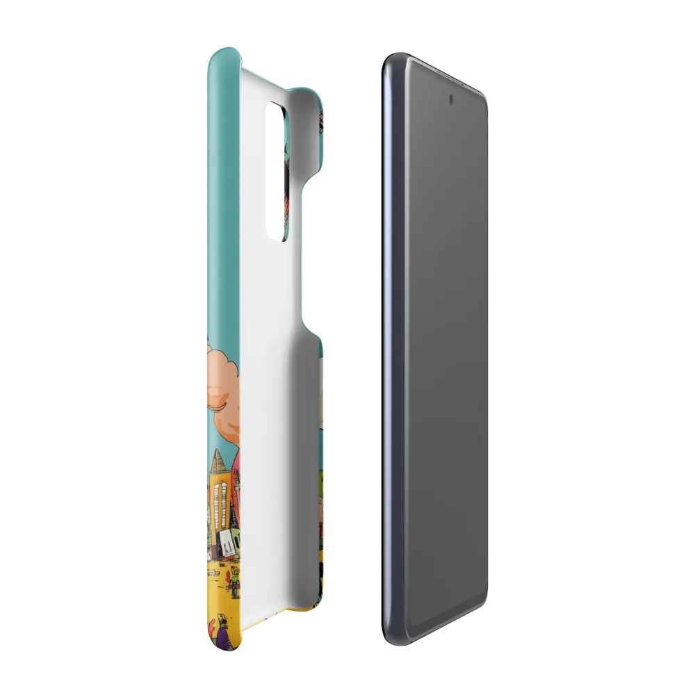 Urban Fantasia: A Whimsical Encounter | Phone Case |  S20 FE | Snap Case | Glossy