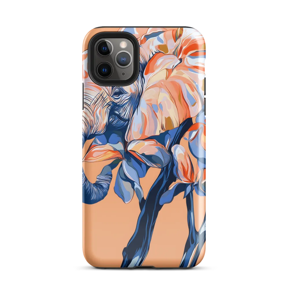 Elephant Blossom Fusion | Phone Case |  11 Pro Max | Tough Case | Glossy