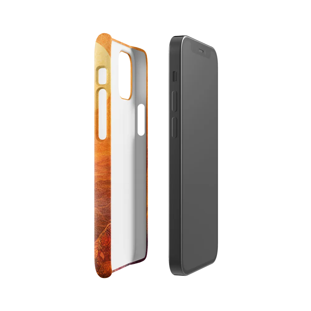Reflections of a Distant Sun | Phone Case |  12 Mini | Snap Case | Glossy