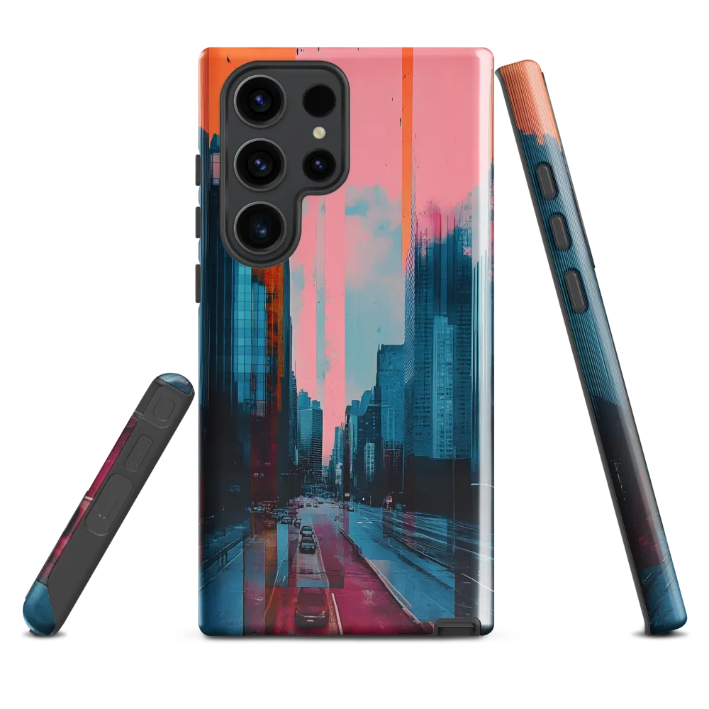 Urban Symphony: A Study in Color and Form