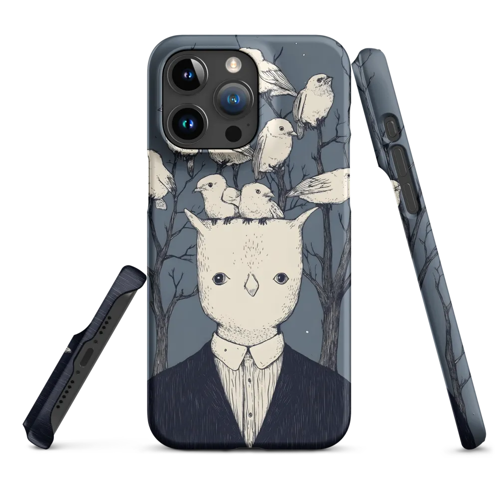 Whispers of the Avian Mind | Phone Case |  15 Pro Max | Snap Case | Matte