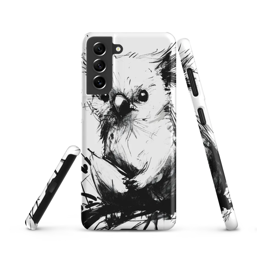 Whimsical Koala in Ink | Phone Case |  S21 | Snap Case | Matte