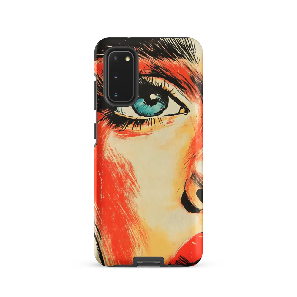 Intense Gaze: A Pop Art Portrait