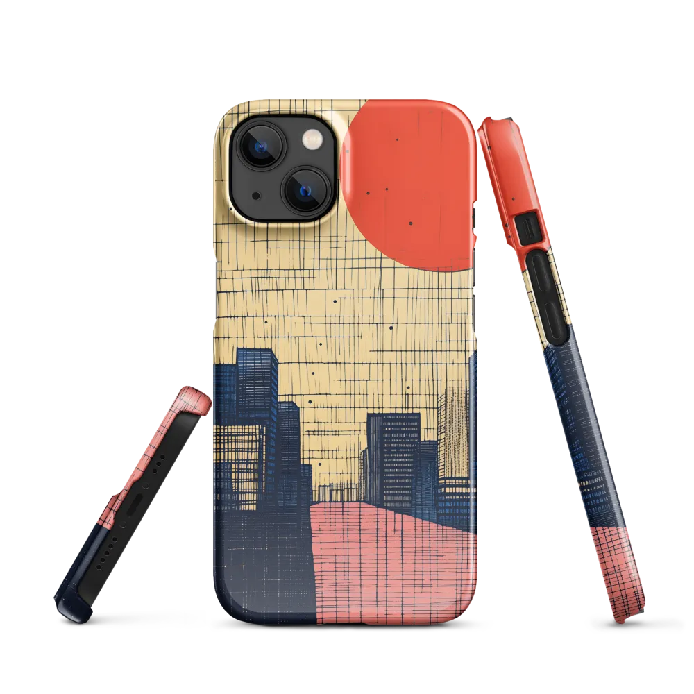 Urban Echoes: A Minimalist Cityscape